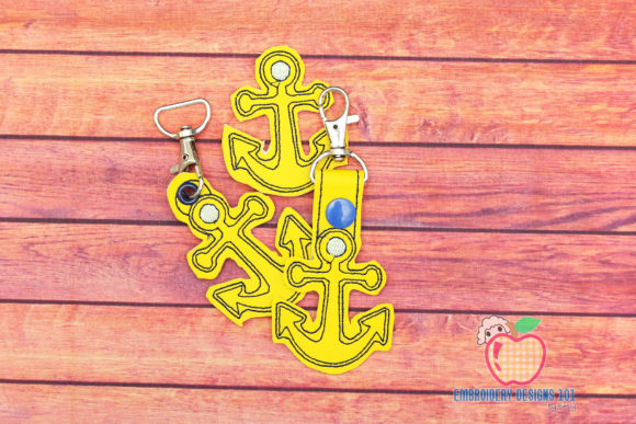 Boat Anchor Keyfob Keychain ITH