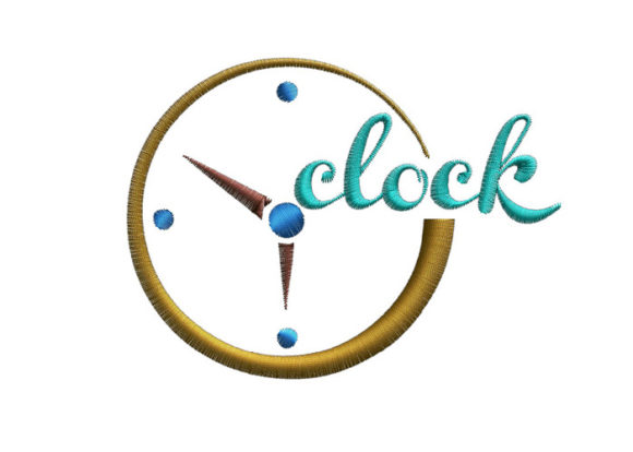 Clock Embroidery Design Review