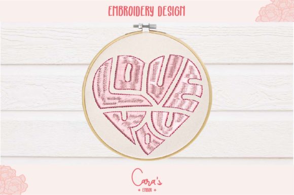 Love You Heart Shape